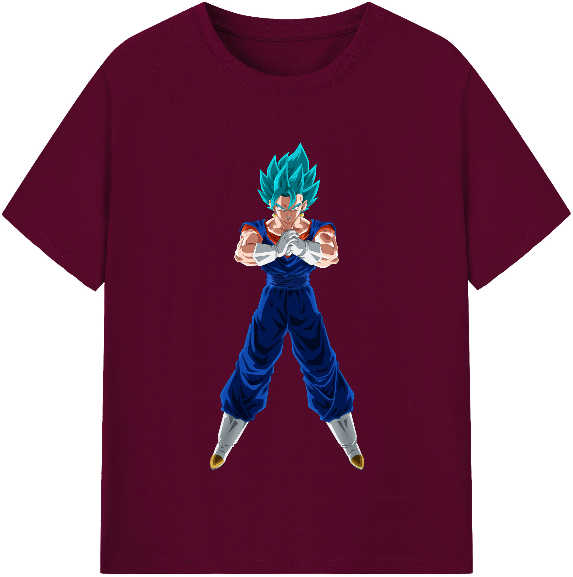 （画像用） ドラゴンボール ベジット DRAGON BALL Vegetto レディースカジュアルプリントTシャツ（綿100％）